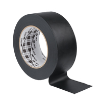 Rubans adh&eacute;sifs en vinyle 3903, 1245 mm (49") la x 46 m (151') lo, 6,5 mils, Noir Oxymax Inc