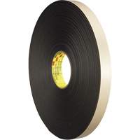 Double-Coated Foam Tape, 66 m (216') L x 12.7 mm (1/2") W, 31 mils, Polyethylene Oxymax Inc
