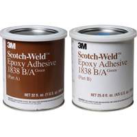 Scotch-Weld Adhesive, 32 fl. oz., Pail, Two-Part, Green Oxymax Inc