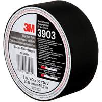 Rubans adh&eacute;sifs en vinyle 3903, 48 mm (2") la x 45 m (148') lo, 6,5 mils, Noir Oxymax Inc