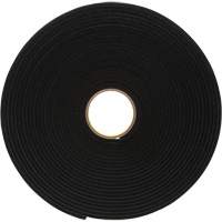 Ruban de mousse en vinyle 4504, 25,4 mm (1") la x 16,5 m (54') lo, 250 mils, Noir Oxymax Inc