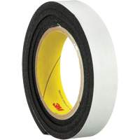 Ruban en mousse de vinyle 4714, 25,4 mm (1") la x 16,5 m (54') lo, 250 mils, Noir Oxymax Inc