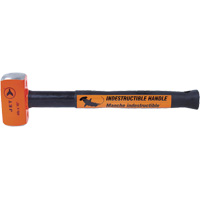 USH-416 Masse &agrave; manche indestructible pour usage tr&egrave;s intensif, 4 lb, 16", Prise Acier plein Oxymax Inc