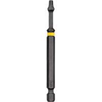 FlexTorq Impact-Ready Drill Bit, Square, #2 Tip, 1/4" Drive Size, 3-1/2" Length Oxymax Inc