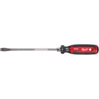 Tournevis &agrave; fente, Tige de 3/8", Ronde, 330 mm lo, Prise en Coussin&eacute;e Oxymax Inc
