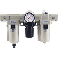 Filtre, r&eacute;gulateur, lubrifiant avec bol m&eacute;tallique, 1/2" NPT, 150 psi Oxymax Inc