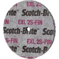 Meule homog&egrave;ne Scotch-Brite EXL, 3" x 1/2", Arbre de 1/4" Oxymax Inc