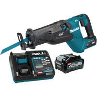 XGT Brushless Cordless Reciprocating Saw, 40 V, Lithium-Ion Battery, 0-3000 SPM Oxymax Inc