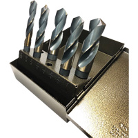 Prentice Drill Bit Set, 5 Pieces, High Speed Steel Oxymax Inc