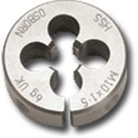 Round Die, 5/16"-22 Thread, High Speed Steel Oxymax Inc