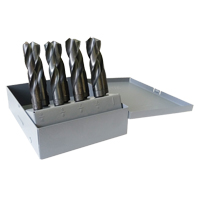 Reduced Shank Drill Bit Set, 5 Pieces, High Speed Steel Oxymax Inc