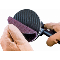 Disque de conditionnement de surface Scotch-Brite, 4" dia., Oxyde d'aluminium Oxymax Inc