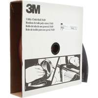 Rouleau de toile abrasive utilitaire 314D, 2" la x 150' lo, Grain 100J Oxymax Inc