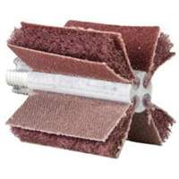 Interleaf Flap B-405 Bore Polisher, Aluminum Oxide, 80 Grit, 1-3/4" x 1-1/2" x Oxymax Inc
