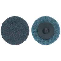 Disque de pr&eacute;paration de surface &agrave; remplacement rapide, 4" dia., Grain Tr&egrave;s fin, Oxyde d'aluminium Oxymax Inc