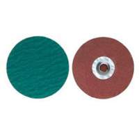 Quick-Change Cloth Disc, 4" Dia., 36 Grit, Zirconium Oxymax Inc