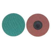 Quick-Change Discs, 3" Dia., 36 Grit, Zirconia Alumina Oxymax Inc