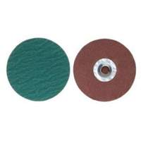 Quick-Change Discs, 3" Dia., 36 Grit, Zirconia Alumina Oxymax Inc