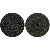 Disques non tiss&eacute;s &agrave; changement rapide, 2" dia., Grain Extra grossier, Oxyde d'aluminium Oxymax Inc