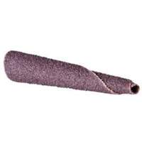Cartouche de bande abrasive conique ALO, 240 Grain, 5/16" dia., Oxyde d'aluminium, 1-1/2" lo, 1/4" Dimension de l'arbre Oxymax Inc