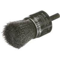 Brosse mont&eacute;e &agrave; fils ondul&eacute;s, 1", Fils 0.005 Oxymax Inc