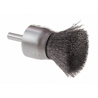 Brosse mont&eacute;e &agrave; fils ondul&eacute;s, 1", Fils 0.006 Oxymax Inc