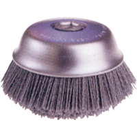 Brosses-boisseaux abrasives imprégnées de nylon