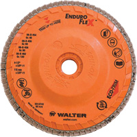 Enduro-Flex Flap Disc, 4-1/2" x 5/8"-11, Type 27, 80 Grit, Zirconia Alumina Oxymax Inc