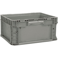 StakPak Plus 4845 System Containers, 7-2/5" W x 12" D x 5" H, Grey Oxymax Inc