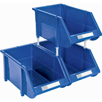 Stack & Hang Bin, 4-13/16" W x 3-3/16" H x 7-1/8" D, Blue Oxymax Inc
