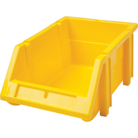 Stack & Hang Bin, 4-13/16" W x 3-3/16" H x 7-1/8" D, Yellow Oxymax Inc