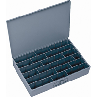 Boîtes à compartiments à fond courbé, 12" la x 18" p x 3" h, 17 compartiments CB625 | Oxymax Inc