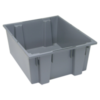Contenants Stack & Nest, 10" x 23,5" x 19,5", Gris Oxymax Inc
