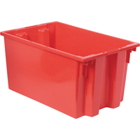 Contenants Stack & Nest, 12" x 23,5" x 15,5", Rouge Oxymax Inc