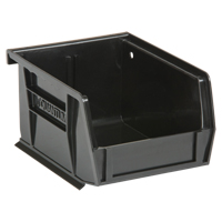 Ultra Stack & Hang Bin, 4-1/8" W x 3" H x 5-3/8" D, Black Oxymax Inc