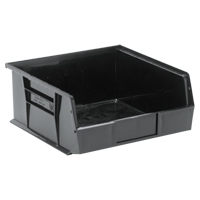 Ultra Stack & Hang Bin, 11" W x 5" H x 10-7/8" D, Black Oxymax Inc