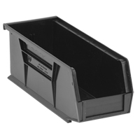 Bacs ultra empilable & suspendable, 4-1/8" la, 4" h x 10-7/8" p, Noir Oxymax Inc