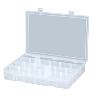 Boîtes à compartiments compactes, 13,125" la x 2,3125" p x 9" h, 24 compartiments CD381 | Oxymax Inc