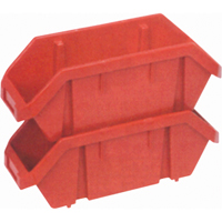 Quick Pick Bins, 5" x 6.625" x 12.5", Red Oxymax Inc