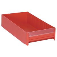 ARMOIRE TIROIR ROUGE 11"LX 5 5/8"LAX2 1/2"H, 5-5/8" la x 11" p x 2-1/2" h, Rouge Oxymax Inc