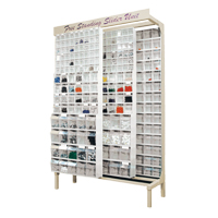 Syst&egrave;me de stockage &agrave; glissi&egrave;re &agrave; bacs basculants autonome, 48" la x 18" p x 77" h, 112 tiroirs Oxymax Inc