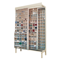 Syst&egrave;me de stockage &agrave; glissi&egrave;re &agrave; bacs basculants autonome, 48" la x 18" p x 77" h, 112 tiroirs Oxymax Inc