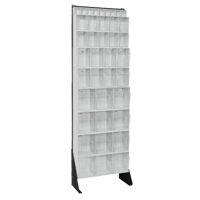Tip-Out Bins Stand, 23-5/8" W x 8" D x 75" H, 36 Drawers Oxymax Inc