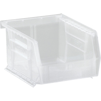 Clear-View Ultra Stack & Hang Bin, 4-1/8" W x 3" H x 5-3/8" D, Clear Oxymax Inc