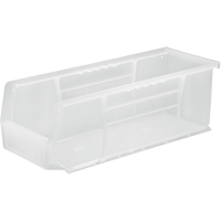 Clear-View Ultra Stack & Hang Bin, 5-1/2" W x 5" H x 14-3/4" D, Clear Oxymax Inc