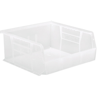 Clear-View Ultra Stack & Hang Bin, 11" W x 5" H x 10-7/8" D, Clear Oxymax Inc