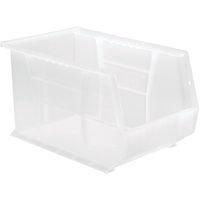 Clear-View Ultra Stack & Hang Bin, 8-1/4" W x 8" H x 13-5/8" D, Clear Oxymax Inc