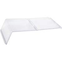 Couvercle transparent pour bacs empilables et &agrave; suspendre Oxymax Inc