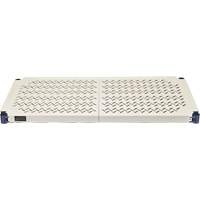 &eacute;tag&egrave;re en fils m&eacute;talliques avec tablettes en plastique, Cadre en fils m&eacute;talliques avec tablettes en plastique, Sans boulons, Capacit&eacute; 600 lb, 30" la x 72" h x 18" p Oxymax Inc