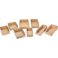 Boîtes profondes en carton ondul&eacute;, 11-3/4" la x 17-1/4" p x 4-1/2" h, Beige Oxymax Inc